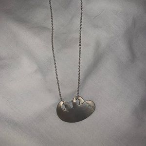Silver Sloth Necklace